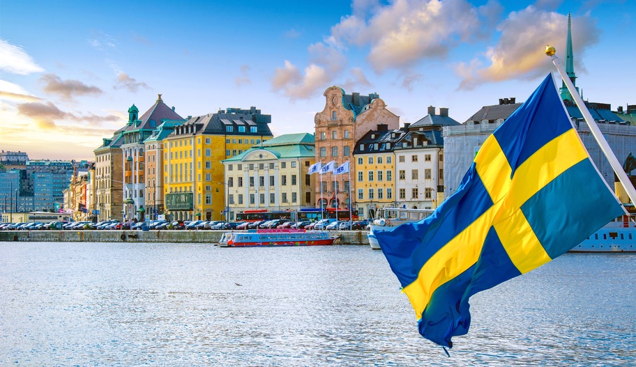 bandera de suecia